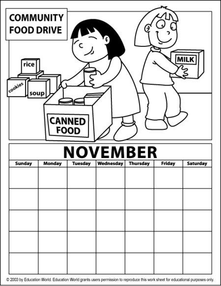 calendar coloring pages 2014 - photo #47