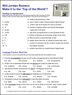 Reading Plus Answers Level E Paul