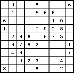 Sudoku Download Printable on Education World  Sudoku Puzzle Of The Week