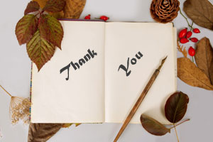 gratitude journal autumn