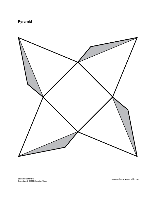 pyramid outline