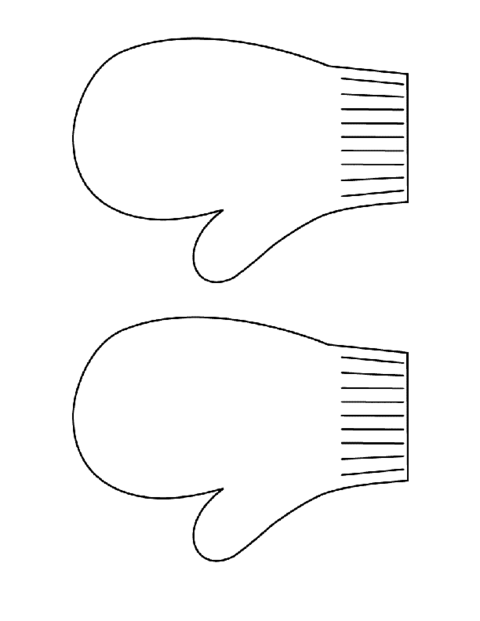 mitten template mittens pdf education world mitten template mittens pdf education world