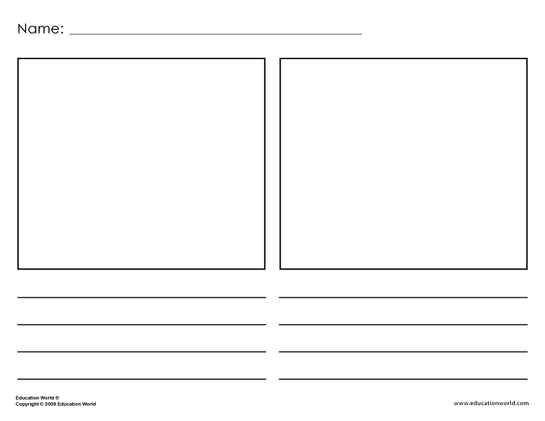 Checklist Template Ks1 ... Storyboard template  2 panel ...