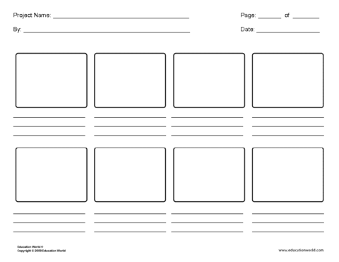 Blank Story Web Template