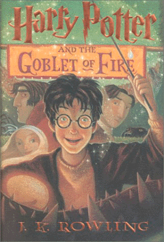 Goblet of Fire Book Cover