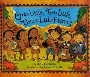 ONE LITTLE, TWO LITTLE, THREE LITTLE PILGRIMS Book Cover Image