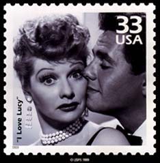 I Love Lucy Stamp