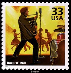 Rock-N-Roll Stamp