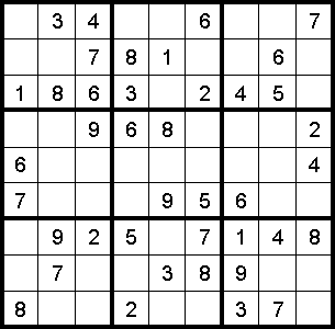 sudoku puzzle of the week 1 education world