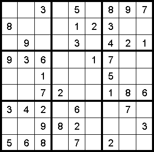 sudoku puzzle of the week education world