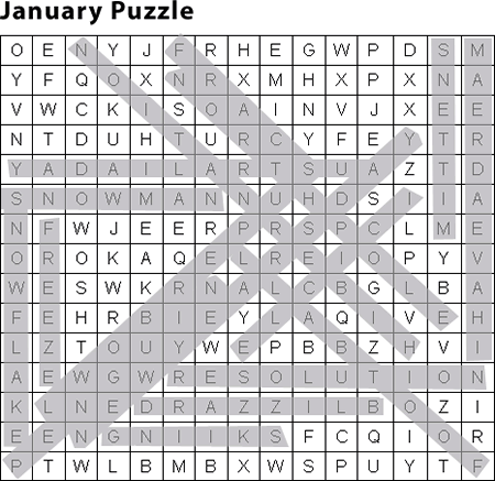 Word Search Puzzle Answers Education