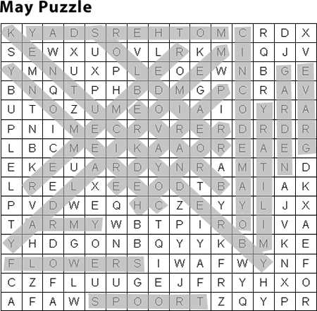 solve the crossword puzzle, then use the letters in the shaded boxes to  find your next clue - WordMint