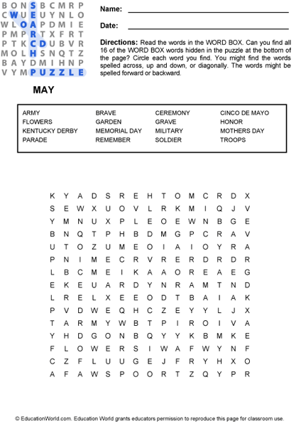 Word Finder Puzzles Online