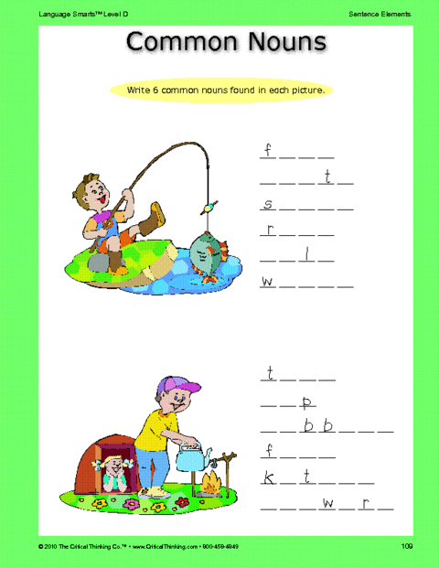 critical thinking noun form