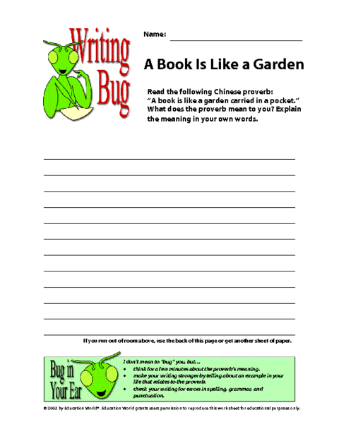 writingbug036.pdf | Education World