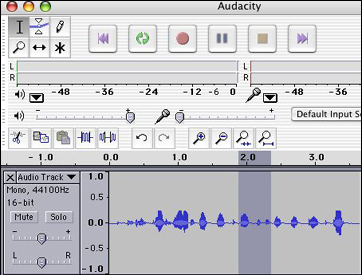 audacity skips while recording