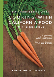 a cookbook that promotes healthy eatinng at home and at school
