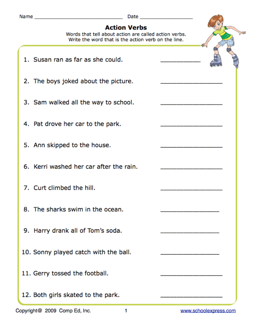 action-verbs-worksheet-grade-4-with-answers-algomasquepanales