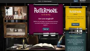 Pottermore, 50 Best Websites 2012
