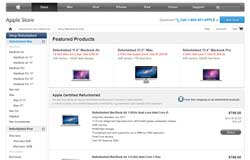 Apple store Refurb