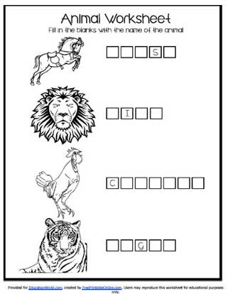 Animal Names | Education World Animal Names | Education World