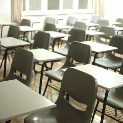 empty classroom