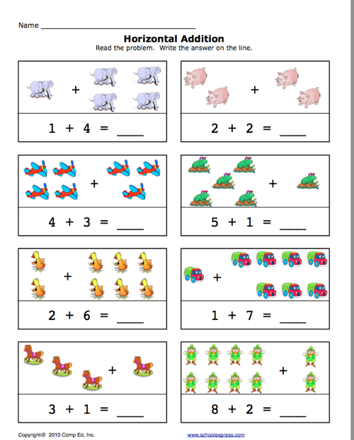 school express horizontal addition education world