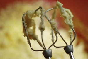batter on mixer
