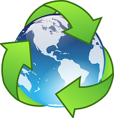 Reduce, reuse, recycle examples for kids to save resources outline diagram  – VectorMine