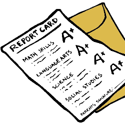 report card