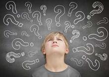 Kid who is confused