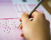 standardized test page