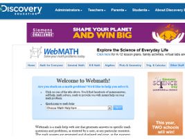 Site Review: WebMath | Education World