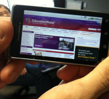 EducationWorld is Mobile-Device Friendly | Education World