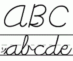 lesson plan on cursive handwriting education world