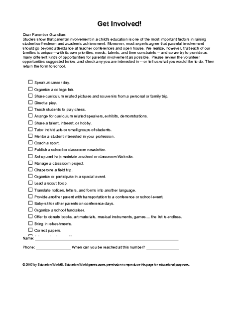 Volunteer Letter Template Education World volunteer-letter